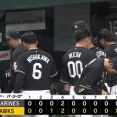 7月3日　ソフトバンク３－２ロッテ　先発廣池が7回3失点の力投、打線は一時逆転に成功も僅か4安打に終わり逆転負け
