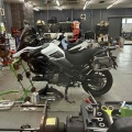 V-STROM650フロントタイヤ交換とフォークオーバーホール