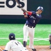 台湾の4割打者「大王」こと王柏融(24)、則本からバックスクリーンに特大HR