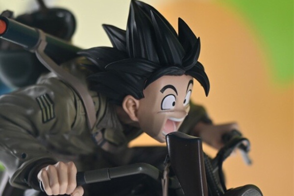 ドラゴンボール デスクトップリアルマッコイ 05 孫悟空&チチ