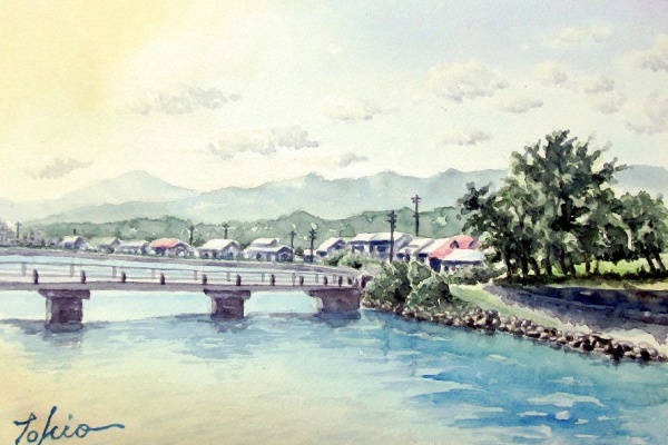 シニアから始めた透明水彩画