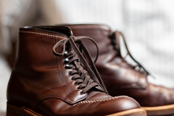 ALDEN モディファイド 7D 美品　アメリカ製　オールデン　ブーツ　なとりや オールデン 53507 P-TOE モディファイド カーフ黒-Natoriya