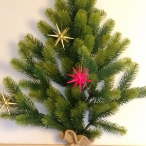 ドイツ・グラウプナー社の木製のクリスマス・オーナメント : 木の