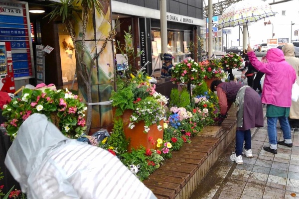 オープンガーデン サン フラワー宮崎 活動報告 デパート