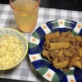 【貧乏飯】多忙な中での晩ごはん。