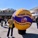 元フジ・渡邊渚アナ　熱烈推しのイケメンバレー選手を愛知まで遠征し、背番号入りユニで生応援　