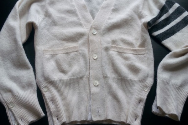 Thom Browne 2007 aw ショールカラーカシミアニット