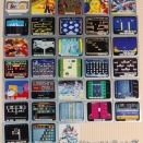 1985年 銀枠 アマダ ファミリーコンピュータ マグネット ステッカー リスト データベース 駄菓子屋 引き物 くじ引き ファミコン