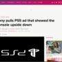 【画像】ソニーさん、『PS5』を間違った置き方をして宣伝 → 即削除してしまう… 約7ヶ月前にも同じことをしてた…
