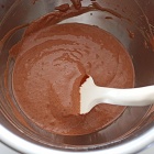 フライパンでしっとりふわふわ♪クリスマスブッシュドノエル♪