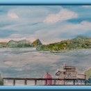 チェンライ　メース　アイ　ダム湖