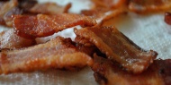[画像]よだれが止まらないカリカリに焼いたベーコン