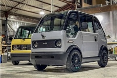 KGモーターズの一人乗りEV 『mibot』