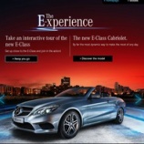 『ひと味違う、US版のE-Classプロモーションサイト』の画像