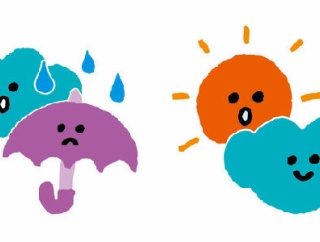 天気に振り回されました・・・
