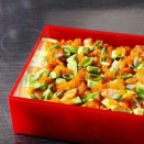 サーモンとアボカドのちらし寿司