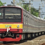 『キモい!205系横浜線H27+14編成、再び暫定8連化』の画像