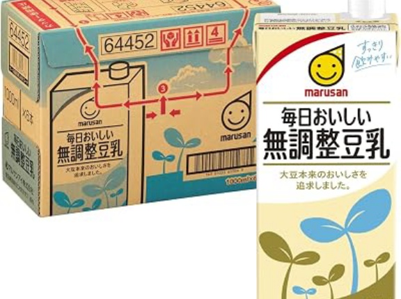 【1,009円】マルサン 毎日おいしい 無調整豆乳 1000ml×6本がセール特価