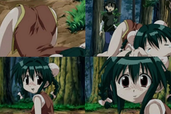 風の 吹くまま 気の向くまま ながされて藍蘭島