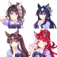 【ウマ娘】大人っぽい雰囲気なのに中等部なおひんばは良いぞ