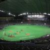 札幌ドームの広告激減　一、三塁側フェンスからは企業名消える