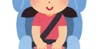 子どもが車乗って、ジュニアシートに1時間でも2時間でも大人しく座ってられるもの？