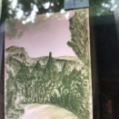 坂本泉個展「伏流水百景」古民家での画家による短歌と風景画とのコラボ