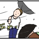 日傘のおにーさん
