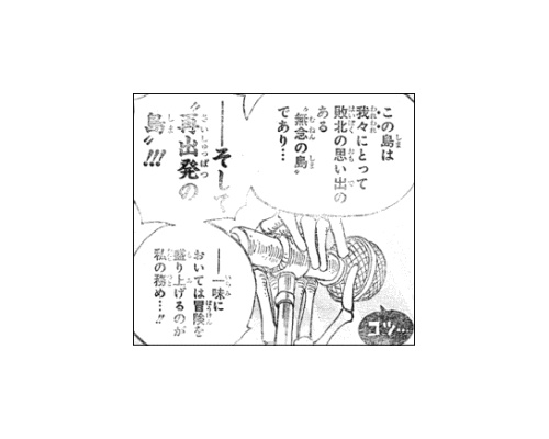 ワンピース ロビンとチョッパーは再出発の島にどうやって来たのか ヤマカムセカンド