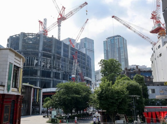 TBS等による赤坂駅直結再開発「赤坂二・六丁目地区開発計画」の建設状況！高さ約206mオフィスと高さ約100mの劇場・ホテル（2026.8.22）