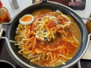 たつの　灼熱の焼きハンバーグカレー♪《すき家》