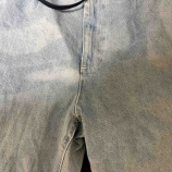 『デニムパンツを脱色してみた』の画像