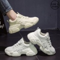 ダッドスニーカー 厚底 22.5～25.0cm タグ 韓国ファッション レディース スニーカー ダッドシューズ 厚底スニーカー カジュアル