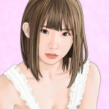 『えなこさんの似顔絵を描きました』の画像
