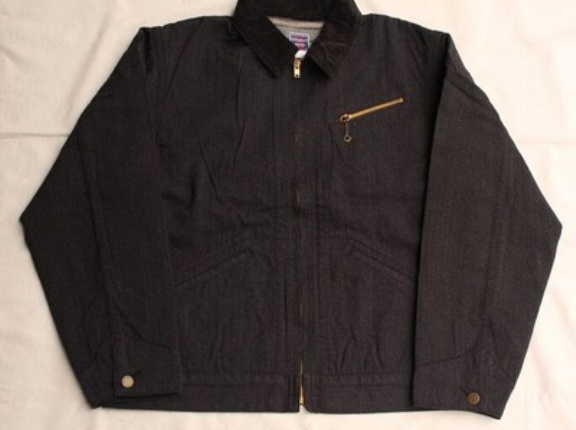 WORKERS / Blanket Lined Engineer Jacket (Wool Cotton Covert Cloth)