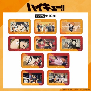 ハイキュー 缶バッジコレクション 横断幕版権 第一弾 1 Case(30box) ハイキュー!! 缶バッジコレクション-横断幕版権 第一弾-＜再版