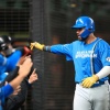 日ハム新助っ人ヌニエス、来日1号含むマルチ安打「最高の気分」来日3試合で打率は驚異の8割