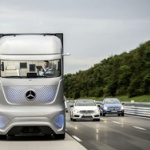 【画像】メルセデスベンツが自動運転トラック「Future Truck 2025」を公開　未来的な雰囲気を醸し出す