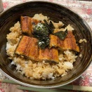 夕食はうなぎ　コープ余戸のうなぎ