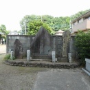 狭山市 柏原 白髭神社 その7 ［657 奉納金碑・651「天照皇大神宮」碑 他］