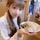 『[イコラブ] 大谷映美里「ぽっぽっ屋の油めん」「トッピングは にんにく少なめ、背脂多め、濃厚旨み脂　とってもわたし好みでした…」【イコールラブ】』の画像
