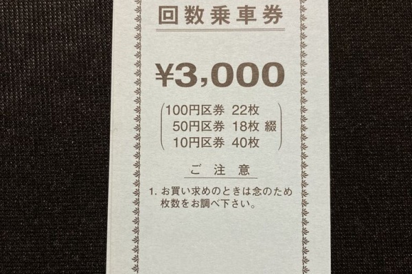GAKUの旅記録 - きっぷ・フリー乗車券