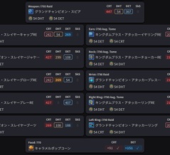 FF14 海外の7.4最終装備例（暫定）