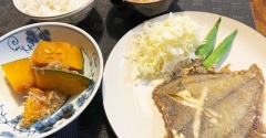 ９月１日は＆カレイの唐揚げ