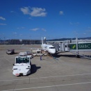 大阪経由で仙台へ飛ぶ