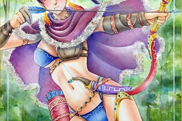 イラスト記録 完成