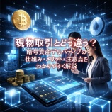 『現物取引とどう違う？暗号資産デリバティブの仕組み・メリット・注意点をわかりやすく解説』の画像