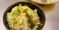 【シニアの暮らし】おうち白菜浅漬け美味しいよ😋今日は地味ごはん。。