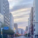 茜色の早朝！
