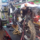 ＸＲ４００R自分用？メンテ①